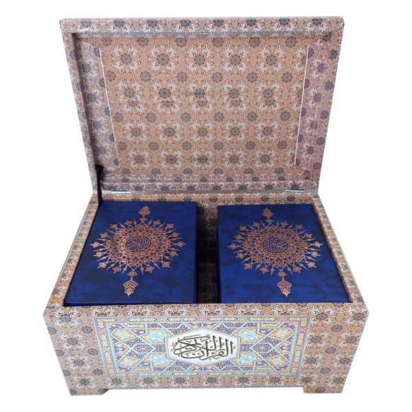 کتاب قرآن 60 تایی (حزب) | خط عثمان طه + 1جعبه کتاب قرآن 60 تایی (حزب) | خط عثمان طه + 1جعبه
